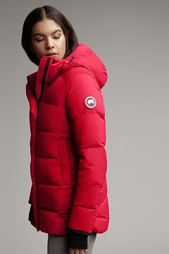 Chamarras Canada Goose Mujer Mexico - Alliston Chaqueta De Plumas Rojos IS0321976